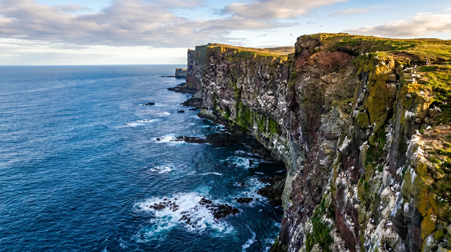 Cliff sweep east